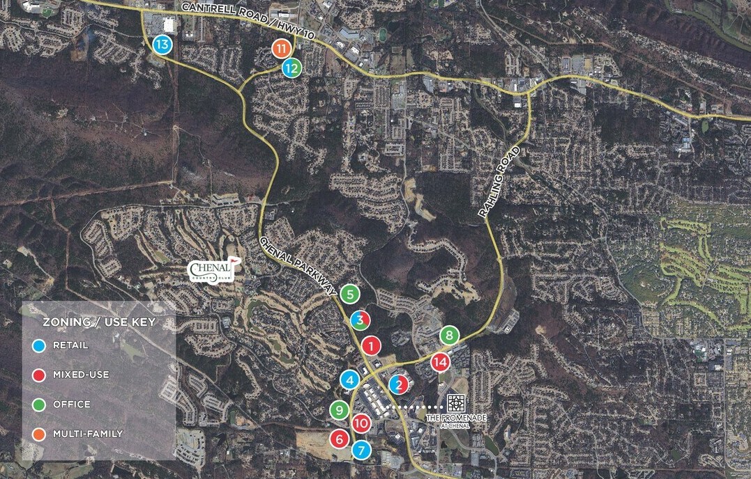 Chenal Parkway & Rahling Rd, Little Rock, AR à vendre Aérien– Image 1 sur 2