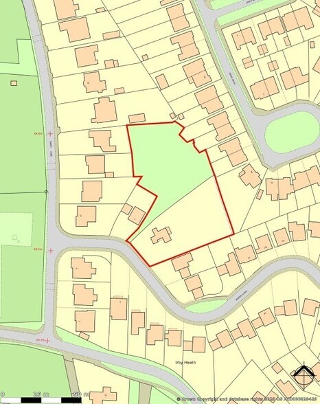 3 Martin Close, Wirral à vendre - Plan de site – Image 3 sur 3