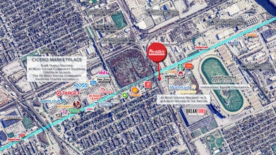 3300 Cicero Ave., Cicero, IL - Vue aérienne  vue de carte