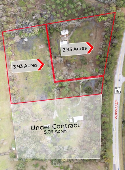 4410-4420 State Road 16, Saint Augustine, FL à vendre - Aérien – Image 3 sur 5