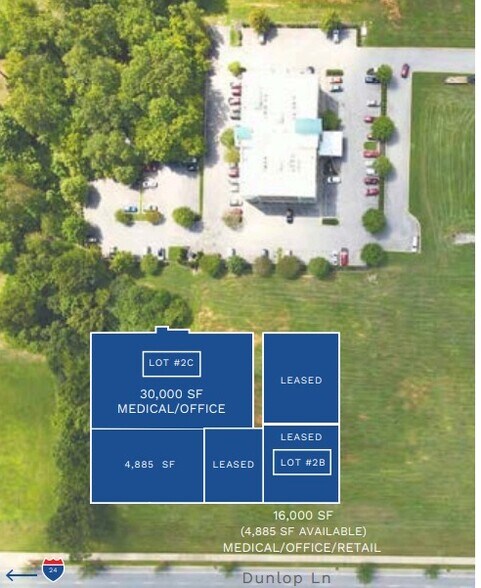 135 Chesapeake Ln, Clarksville, TN à louer - Aérien – Image 2 sur 8