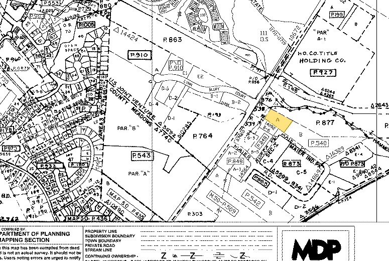 9055 Maier Rd, Laurel, MD à louer - Plan cadastral – Image 2 sur 4