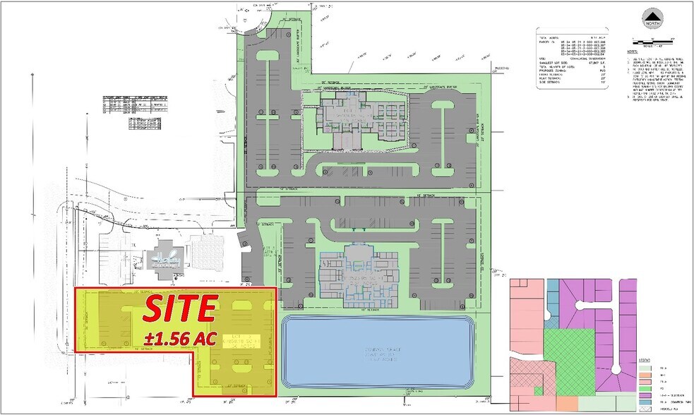 1604 N McKenzie St, Foley, AL à vendre - Plan de site – Image 2 sur 2