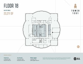 1201 3rd Ave, Seattle, WA à louer Plan d’étage– Image 1 sur 1