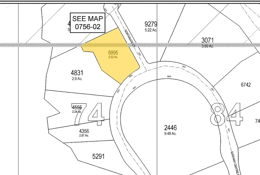 3500 Gateway Centre Blvd, Morrisville, NC à louer - Plan cadastral – Image 2 sur 63