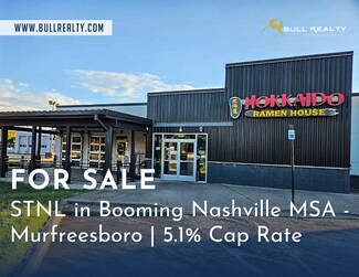 Plus de détails pour 521 NW Broad St, Murfreesboro, TN - Local commercial à vendre