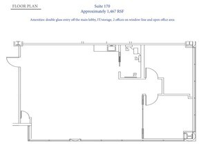 16870 W Bernardo Dr, San Diego, CA à louer Plan d’étage– Image 1 sur 1