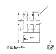 3400 Torrance Blvd, Torrance, CA à louer Plan d’étage– Image 1 sur 1
