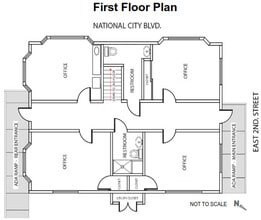 205 National City Blvd, National City, CA à louer Plan d’étage– Image 1 sur 2