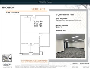 100 Pacifica, Irvine, CA à louer Plan d’étage– Image 1 sur 1
