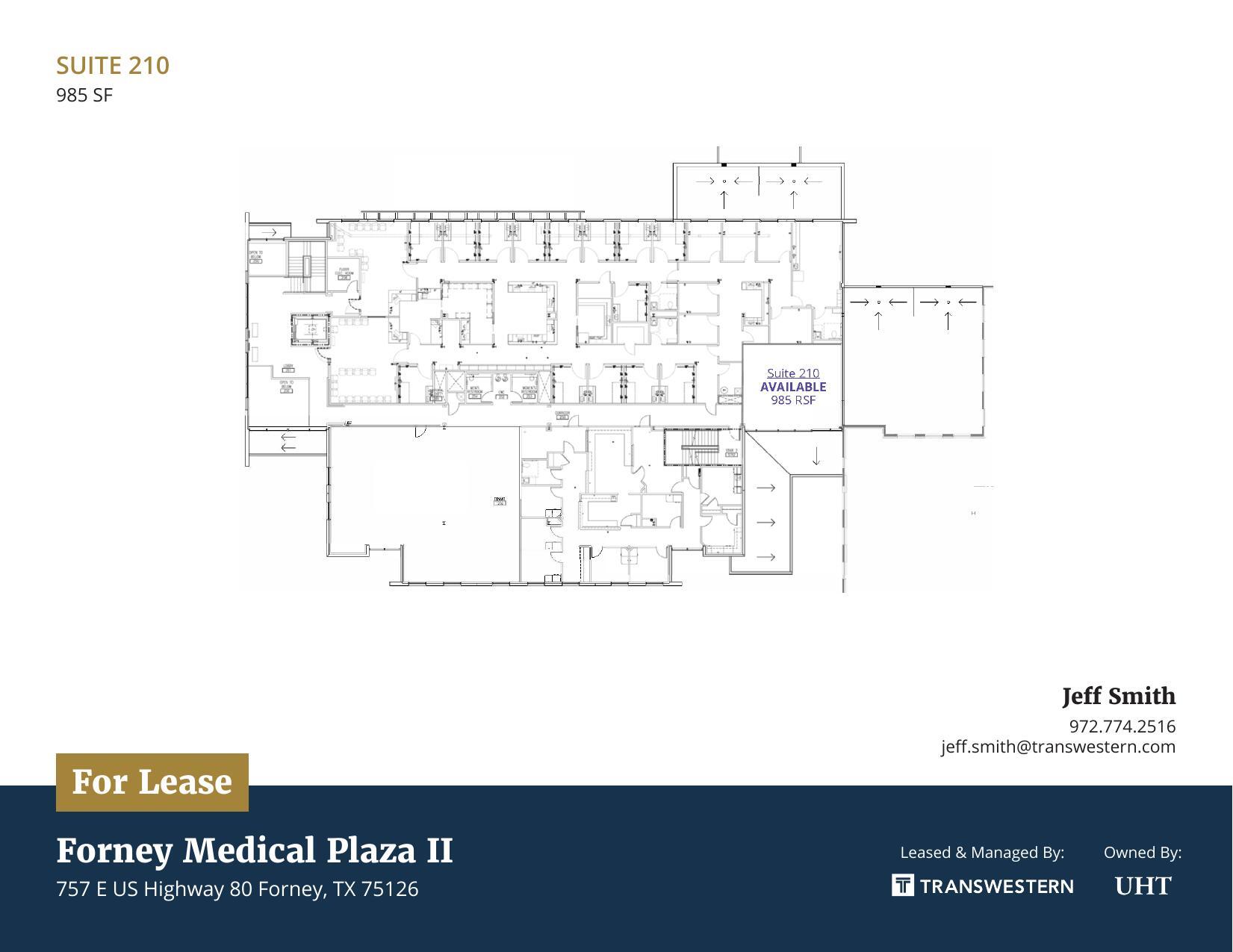 757 E US Highway 80, Forney, TX à louer Plan d’étage– Image 1 sur 1