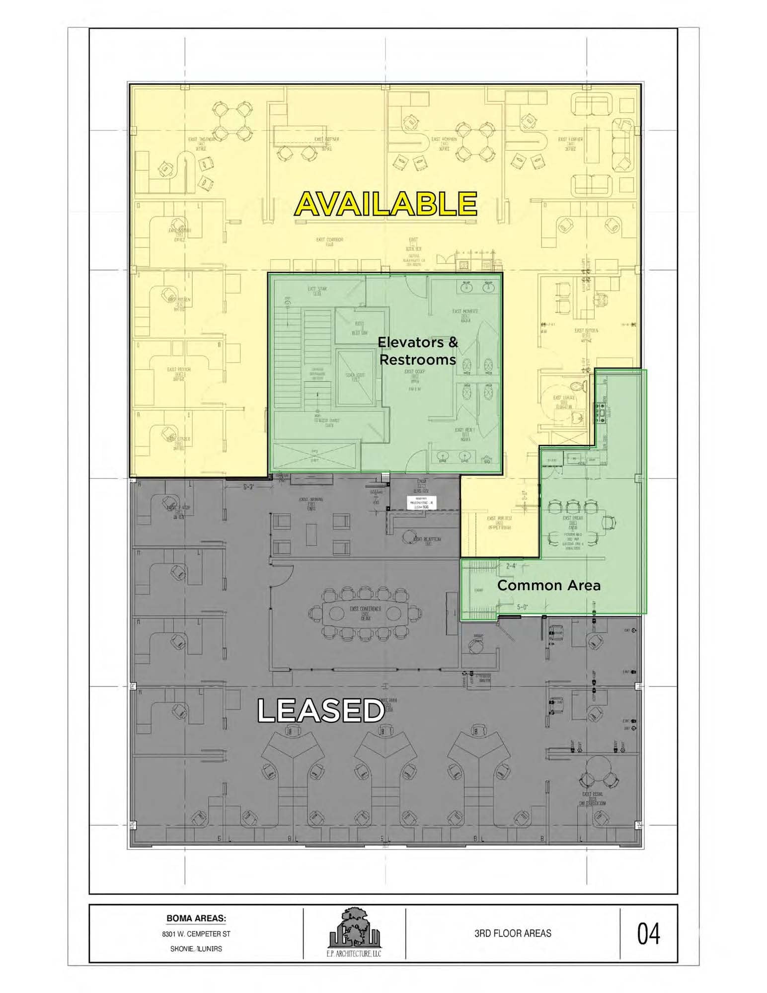 5301 Dempster St, Skokie, IL à louer Plan d’étage– Image 1 sur 1