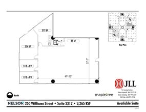 250 Williams St NW, Atlanta, GA à louer Plan d’étage– Image 1 sur 1