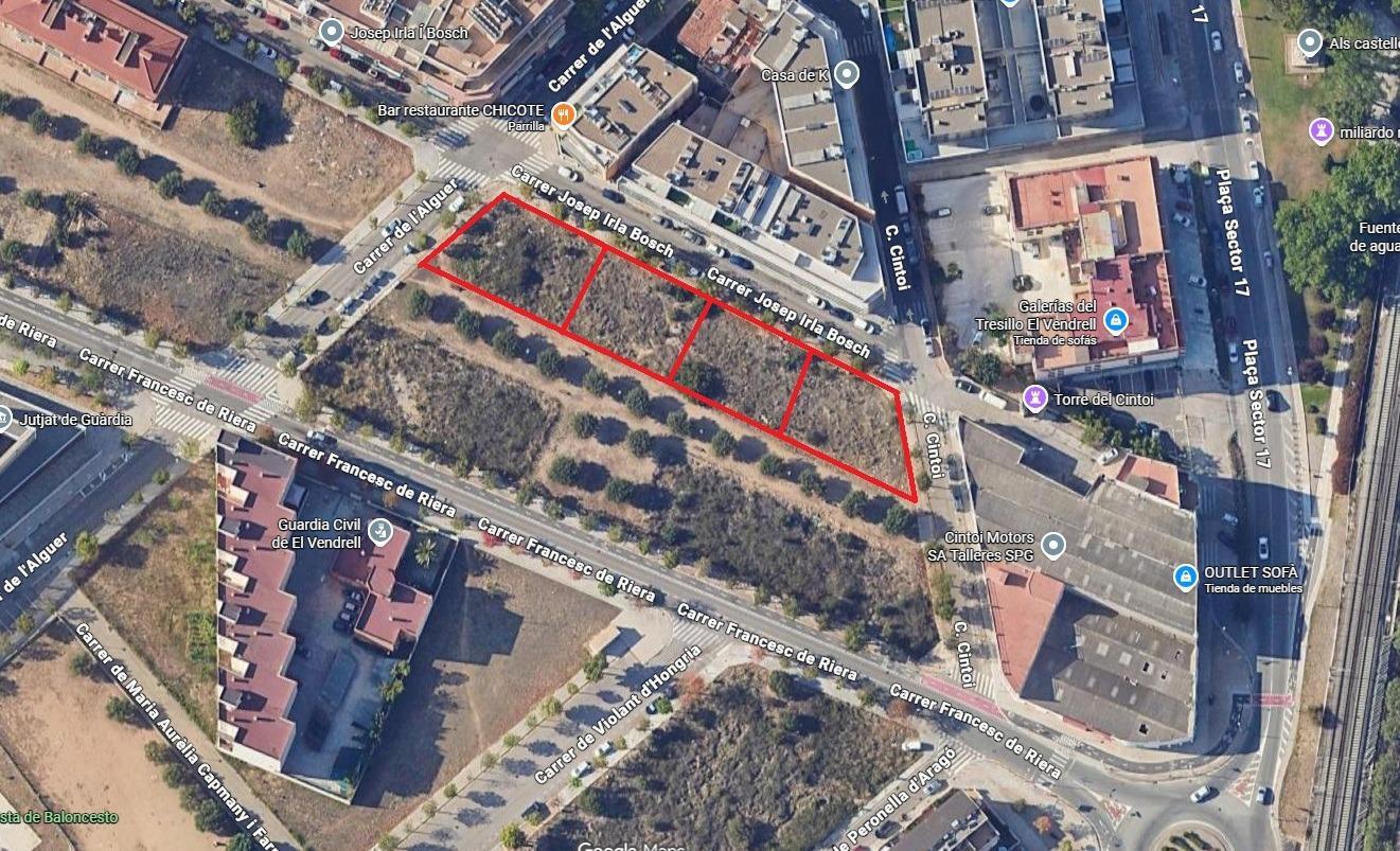 Terrain dans El Vendrell, Tarragona à vendre Aérien– Image 1 sur 4