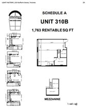 219 Dufferin St, Toronto, ON à louer Plan d’étage– Image 1 sur 1