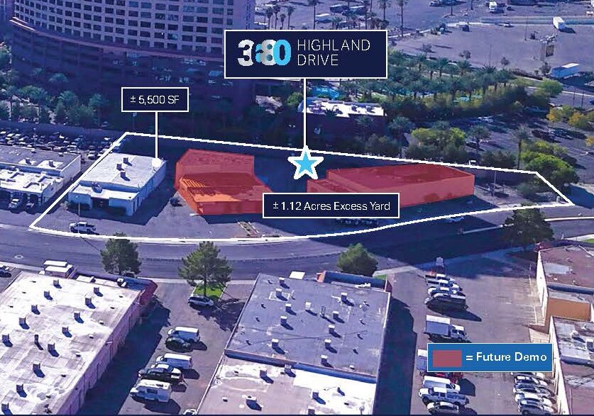 3680 S Highland Dr, Las Vegas, NV à louer Photo de l’immeuble– Image 1 sur 8