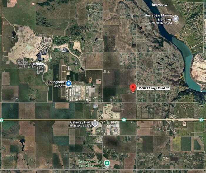 250079 Range Road 32, Calgary, AB à vendre - Aérien – Image 3 sur 4
