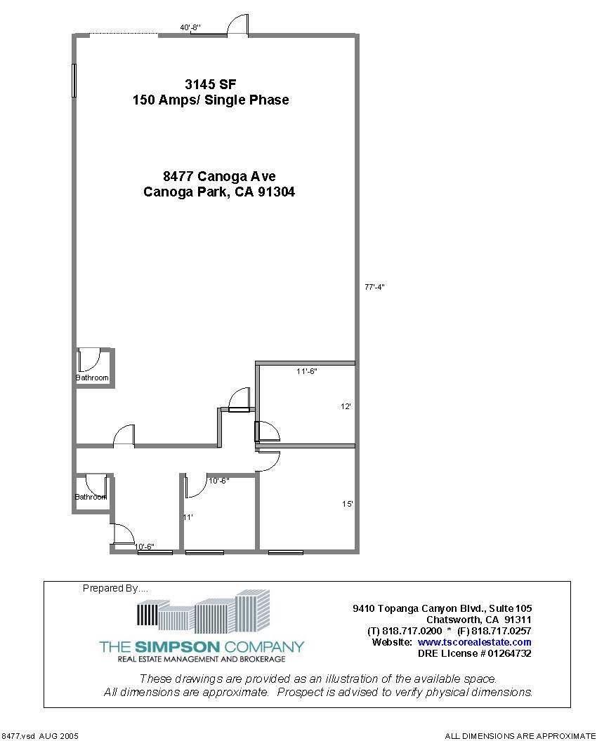8459-8477 Canoga Ave, Canoga Park, CA à louer Photo de l’immeuble– Image 1 sur 1
