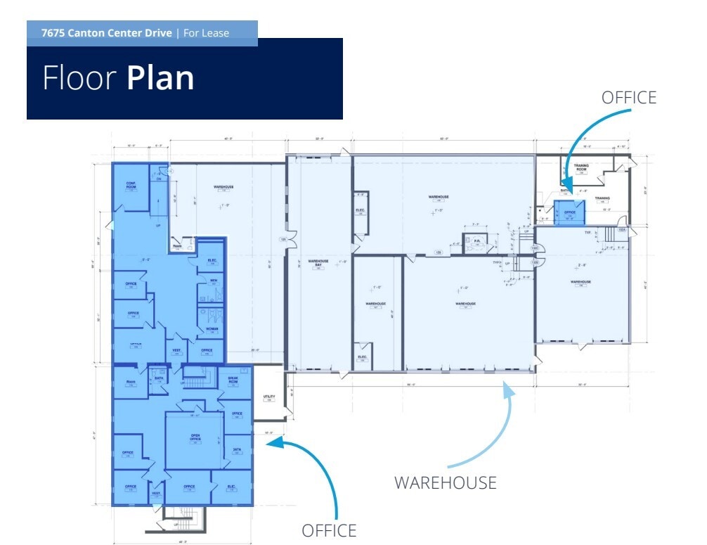 7675 Canton Center Dr, Dundalk, MD à louer Plan d’étage– Image 1 sur 1
