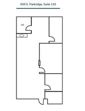 650 E Parkridge Ave, Corona, CA à louer Plan d’étage– Image 1 sur 1
