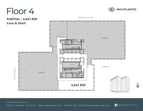 400 Atlantic St, Stamford, CT à louer Plan d’étage– Image 1 sur 1
