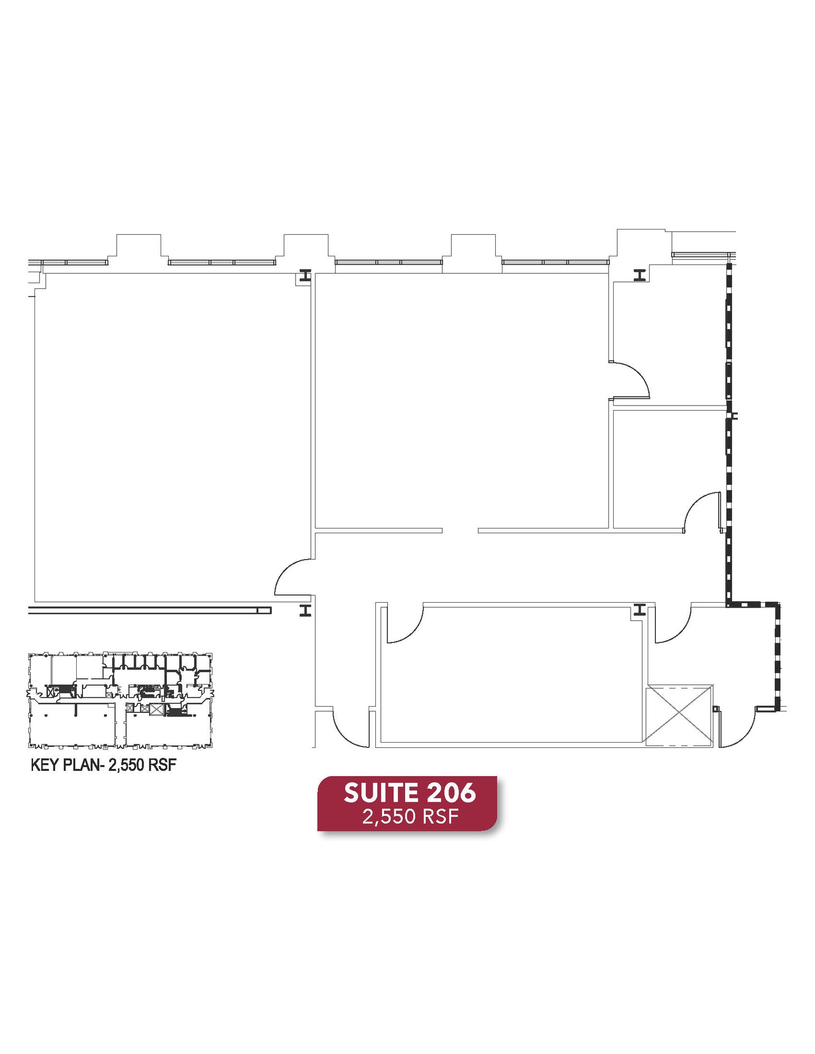 2812 Erwin Rd, Durham, NC à louer Plan d’étage– Image 1 sur 1