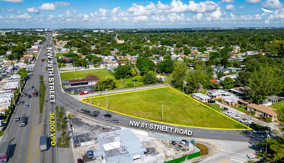 7925 NW 13th Ct, Miami, FL à vendre - Aérien – Image 3 sur 10
