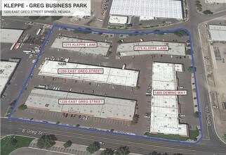 1250 E Greg St, Sparks, NV - Vue aérienne  vue de carte