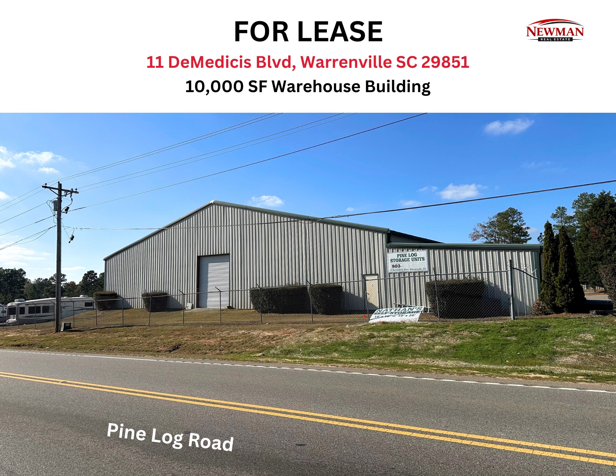 11 Demedicis Blvd, Warrenville, SC à louer Photo principale– Image 1 sur 13