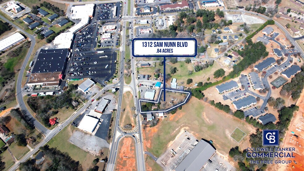 1312 Sam Nunn Blvd. blvd, Perry, GA à vendre - Aérien – Image 1 sur 8