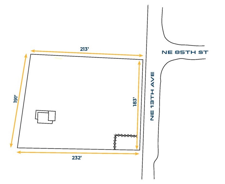 8406 NE 13th Ave, Vancouver, WA à louer - Plan de site – Image 2 sur 2