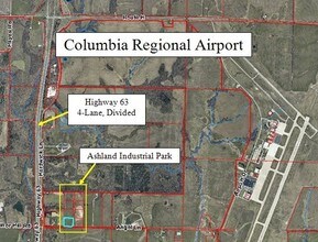 Ashland Industrial Ct, Ashland, MO - VUE AÉRIENNE  vue de carte