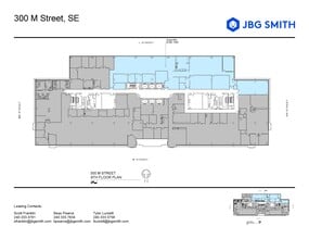 300 M St SE, Washington, DC à louer Plan d’étage– Image 1 sur 1