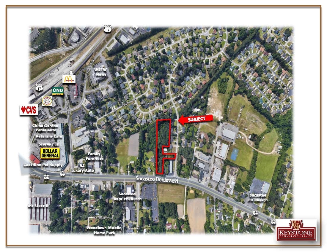 0 Socastee Blvd, Myrtle Beach, SC à vendre Photo principale– Image 1 sur 7