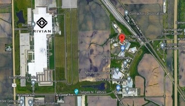 112 Merle Ln, Normal, IL - Vue aérienne  vue de carte