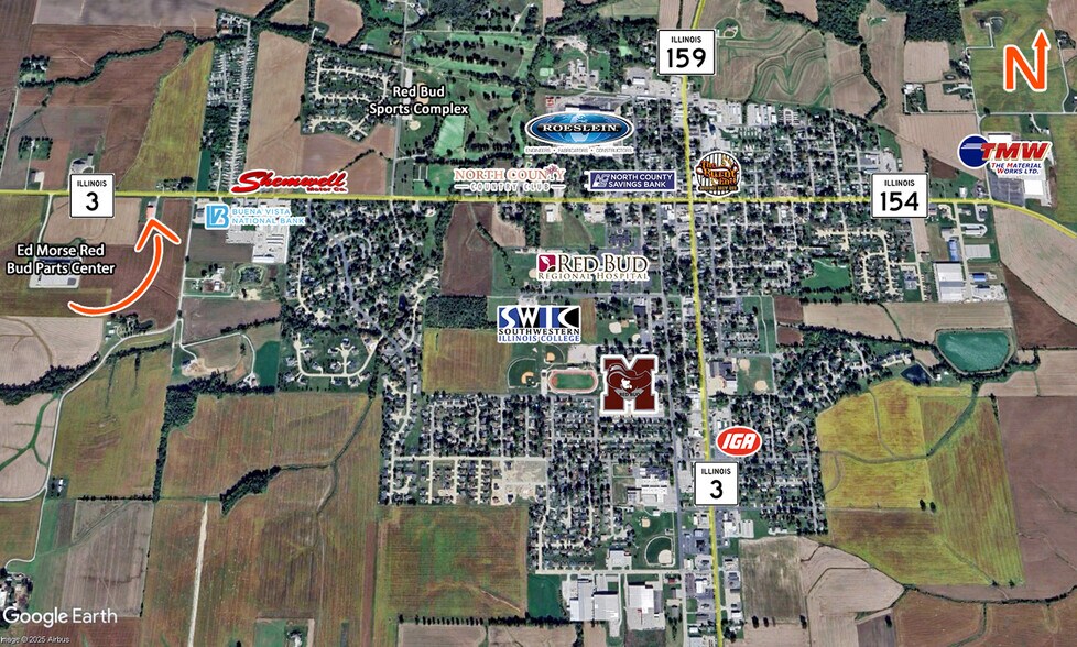 1360 W Market St, Red Bud, IL à vendre - Photo de l’immeuble – Image 2 sur 14