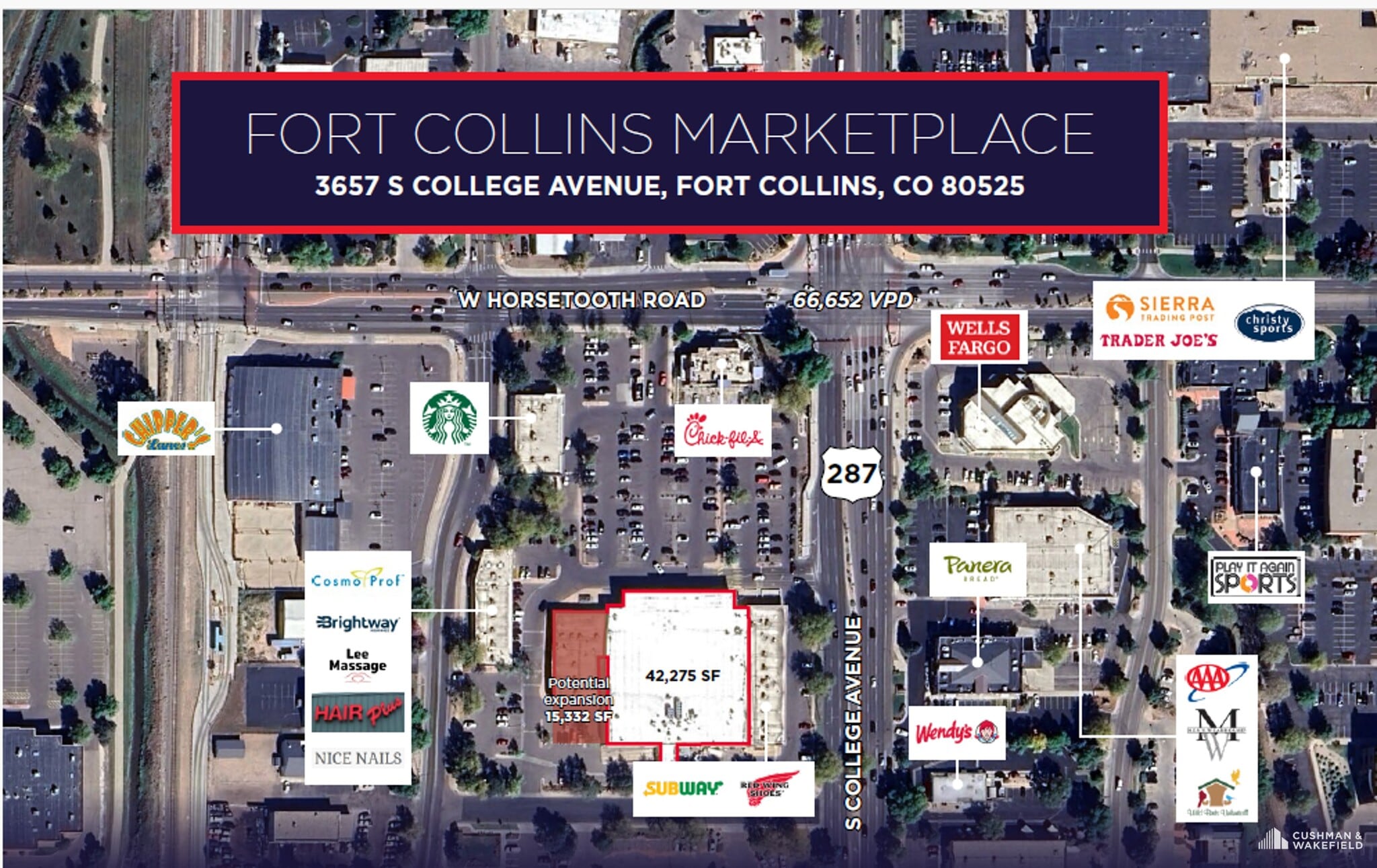 3645-3663 S College Ave, Fort Collins, CO à louer Photo intérieure– Image 1 sur 1
