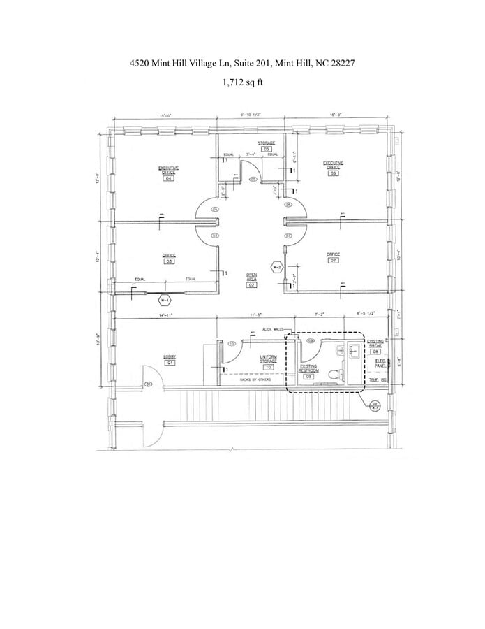4520 Mint Hill Village Ln, Mint Hill, NC 28227 - Lot 201 - - Plan d’étage - Image 2 of 16
