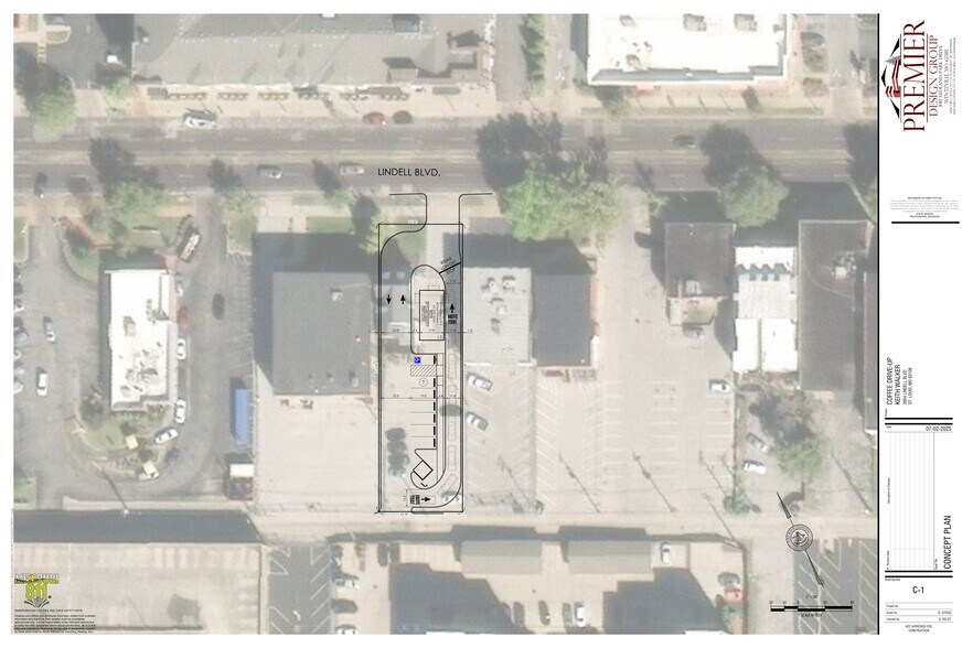 3950-3954 Lindell Blvd, Saint Louis, MO à vendre - Plan de site – Image 2 sur 2