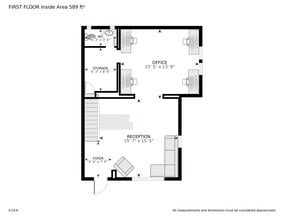 3628 12th St NE, Washington, DC à louer Plan d’étage– Image 2 sur 3