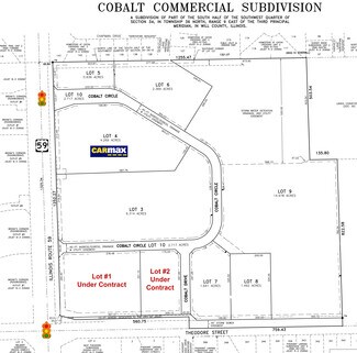 Plus de détails pour NEC Rt 59 & Theodore St, Joliet, IL - Terrain à vendre