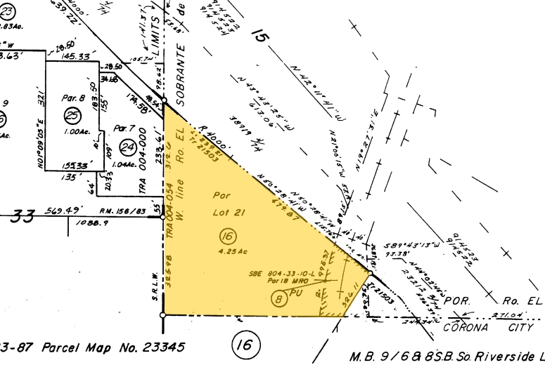 1181 California Ave, Corona, CA à louer - Plan cadastral – Image 1 sur 2