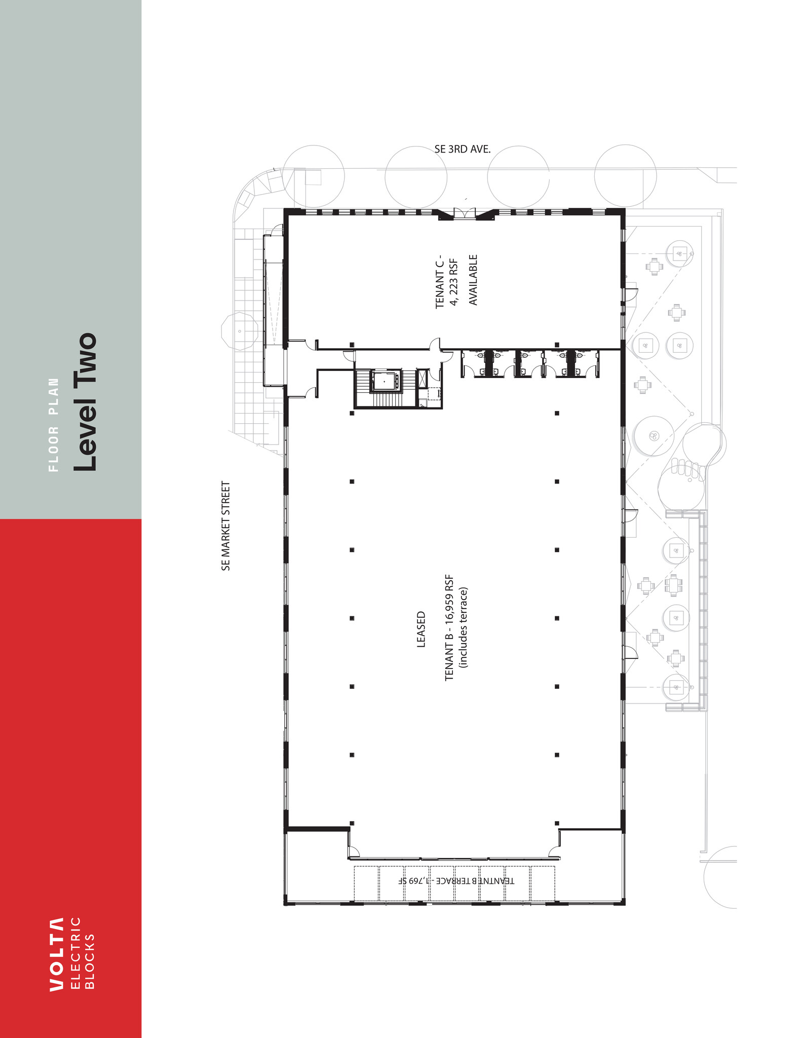 1709 SE 3rd Ave, Portland, OR à louer Plan de site– Image 1 sur 1