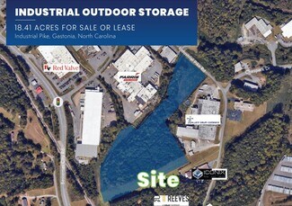 Plus de détails pour Industrial Pike, Gastonia, NC - Terrain à vendre