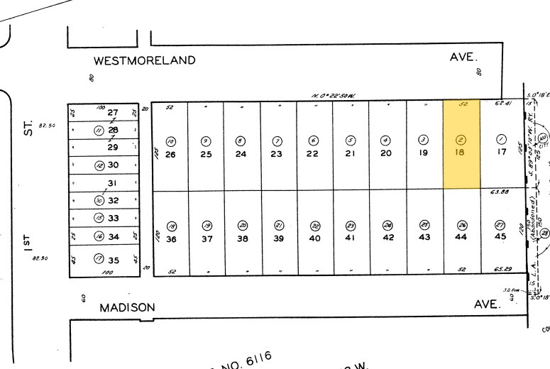 155 S Westmoreland Ave, Los Angeles, CA à vendre - Plan cadastral – Image 3 sur 66