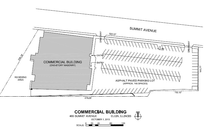 465 Summit St, Elgin, IL à louer - Plan de site – Image 2 sur 4