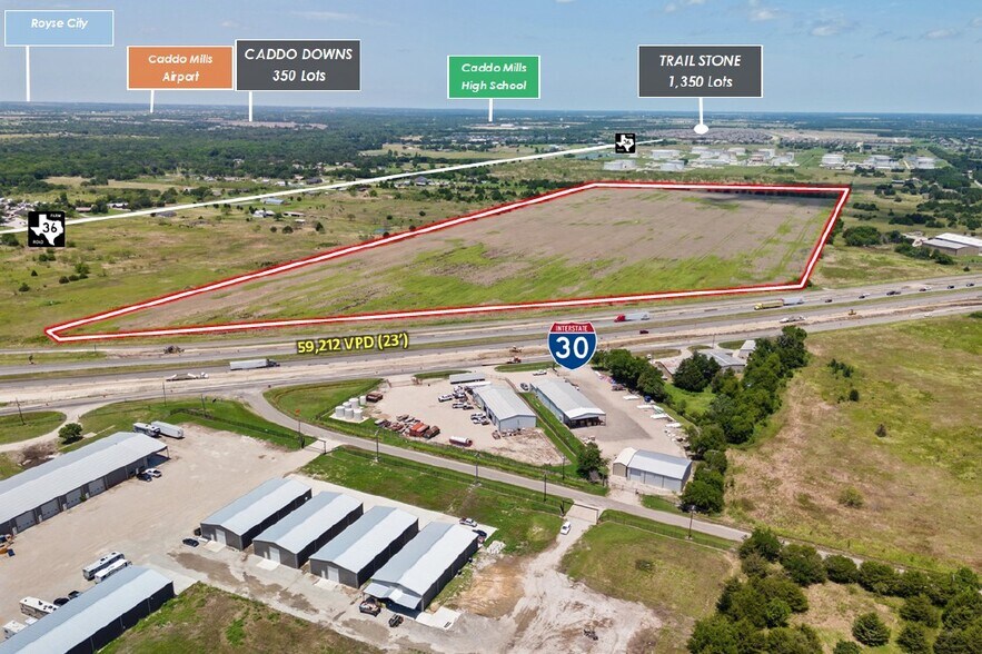 Interstate 30 Frontage Road, Caddo Mills, TX à vendre - Photo de l’immeuble – Image 2 sur 6