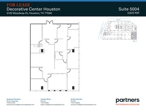 5120 Woodway Dr, Houston, TX à louer Plan de site– Image 1 sur 1