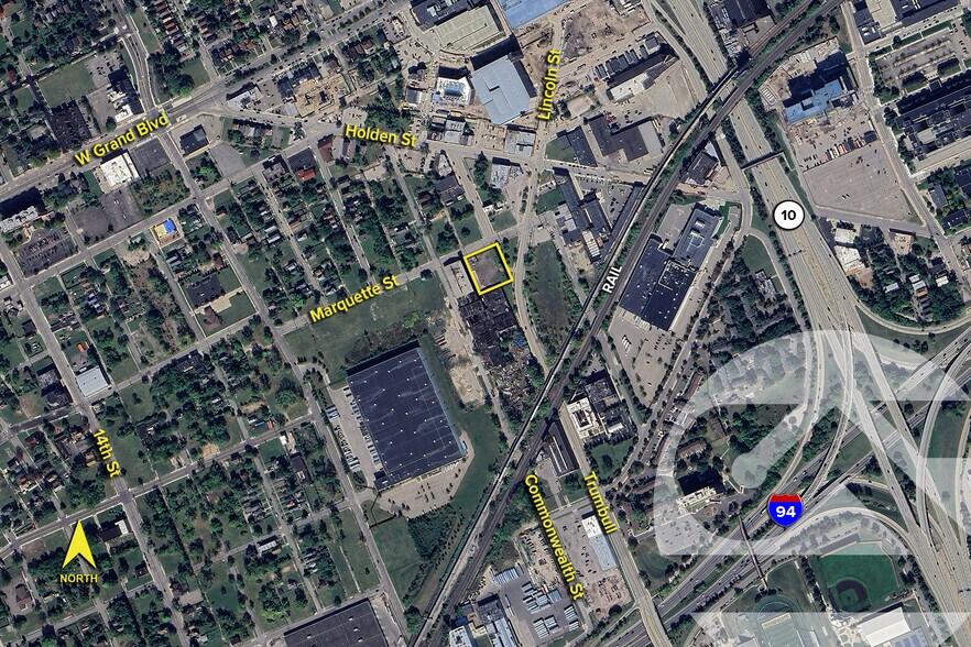 5900 Commonwealth St, Detroit, MI à louer - Photo de l’immeuble – Image 1 sur 3