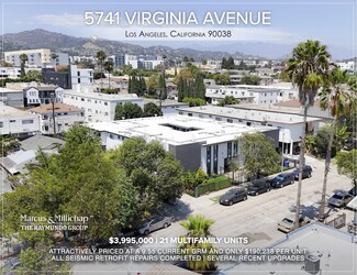 Plus de détails pour 5741 Virginia Ave, Los Angeles, CA - Logement à vendre